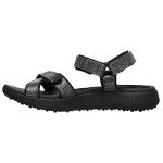 Skechers Women's Black Spikeless Golf Sandal, Size 8