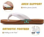 Comfortable Women's Flip Flops with Arch Support