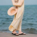 ONCAI Women's Non-Slip Yoga Mat Flip Flops