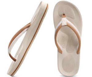 Comfortable Women's Flip Flops with Arch Support