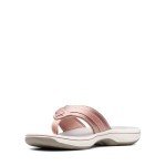 Clarks Women's Breeze Sea Rose Gold Flip-Flops