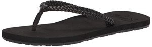 Roxy Women's Black Costas Flip-Flop Sandals
