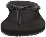 Roxy Women's Costas Black Flip-Flop Sandals