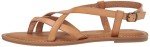 Amazon Essentials Women's Natural Strappy Sandals
