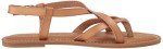 Amazon Essentials Women's Natural Strappy Sandals