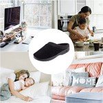 Isotoner Women's Black Microterry Flat Sandals