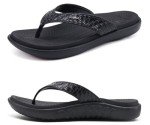 Comfortable Women's Flip Flops with Arch Support
