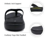 Comfortable Women's Flip Flops with Arch Support