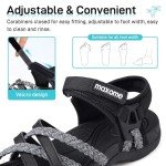 Lightweight Women's Hiking Sandals with Arch Support