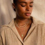 Trendy Layered Gold Pendant Necklaces for Women