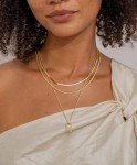 Trendy Layered Gold Pendant Necklaces for Women