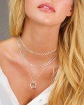 Trendy Silver Layered Necklaces for Women