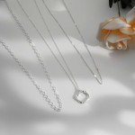 Trendy Silver Layered Necklaces for Women