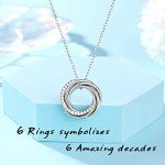 60th Birthday Jewelry for Women - Unique Gift