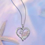 Heart Pendant Necklace - Perfect Gifts for Mom
