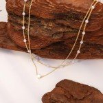 Dainty Gold Heart Pendant Necklace for Women