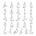 Sterling Silver Initial Necklaces for Women