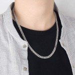 925 Sterling Silver Miami Cuban Link Necklace
