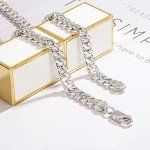 925 Sterling Silver Miami Cuban Link Necklace