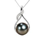 Tahitian Black Pearl Necklace for Her Gifts