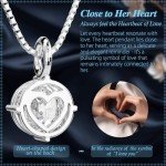 Moissanite Silver Necklace for Women - Stunning Gift