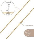 Gold Rope Chain Necklace Collection for Women