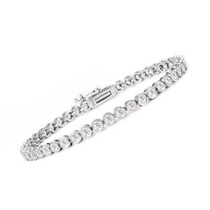 Elegant Moissanite Tennis Bracelet for Women and Men