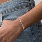 Elegant Moissanite Tennis Bracelet for Women and Men