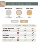 Gold Filled Pendant Necklace Collection for Women