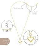 Gold Filled Pendant Necklace Collection for Women