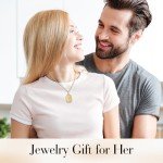 Gold Initial Necklace for Women - Personalized Jewelry