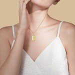 Gold Initial Necklace for Women - Personalized Jewelry