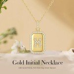 Gold Initial Necklace for Women - Personalized Jewelry