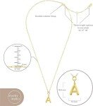 Personalized Gold-Filled Initial Necklace for Women