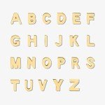 14k Gold Initial "Z" Pendant Necklace for Women