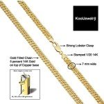 14k Yellow Gold Filled Double Curb Link Necklace