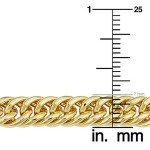 14k Yellow Gold Filled Double Curb Link Necklace