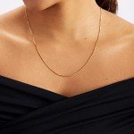 14k Gold Chain Necklaces for Women - Dainty Styles