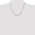 925 Sterling Silver 3mm Box Chain Necklace