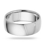 Solid Gold Wedding Band for Him and Her