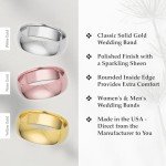 EWB Signature 6mm Solid Gold Wedding Band