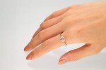 Rose Gold Morganite Ring with Diamonds for Her