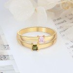 Personalized Birthstone Rings for Moms and Grandmas