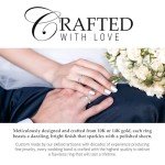 EWB Signature 4mm Solid Gold Wedding Band