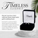 EWB Signature 4mm Solid Gold Wedding Band