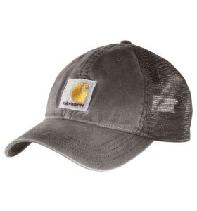 Carhartt Women's Grey Canvas Baseball Cap