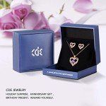 Heart Pendant Birthstone Jewelry for Women