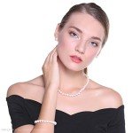 Freshwater Pearl Necklace, Bracelet & Earring Set