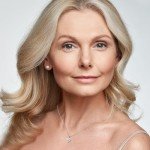 Moissanite Necklace and Earring Set in White Gold