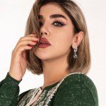 Elegant Tahitian Black Pearl Earrings for Her